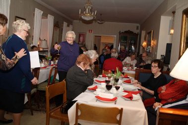Salong i Röda bergens seniorboende