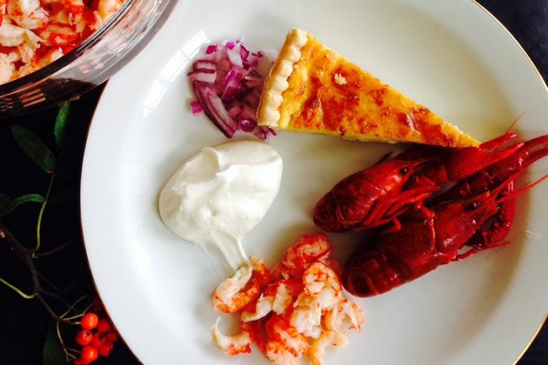 Kräftskiva på Svalnäs