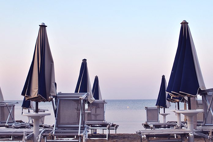 stranden i Follonica