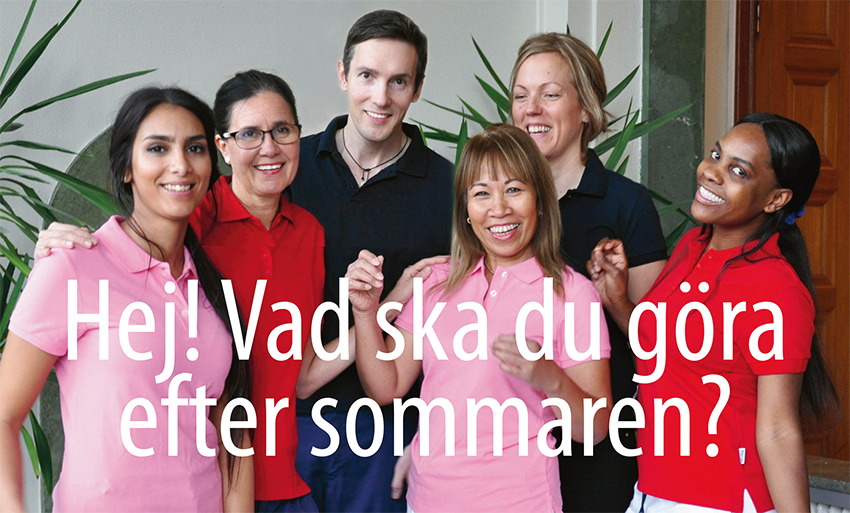 Hej! Vad ska du göra efter sommaren?
