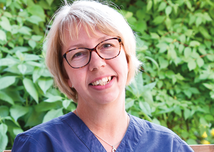 Liselott Berg på Lisebergs äldreboende