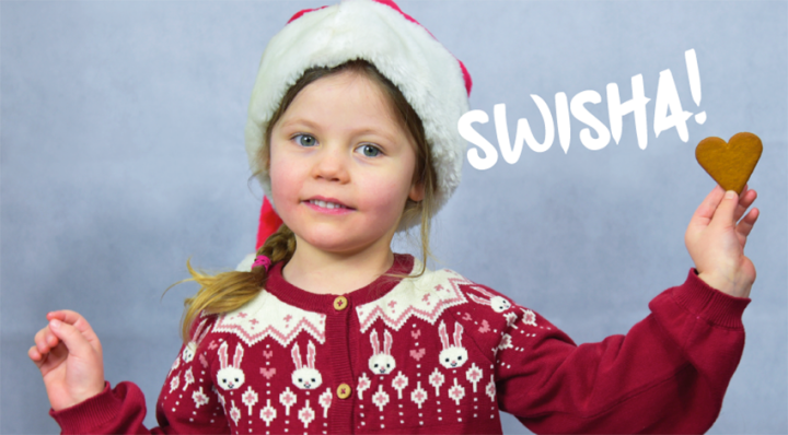 Var lite pepparkakssnäll och swisha en gåva!