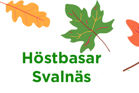 Höstbasar på Svalnäs den 14 november