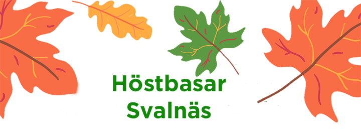 Höstbasar på Svalnäs den 14 november