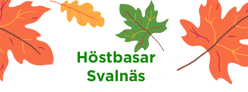 Höstbasar på Svalnäs den 9 november