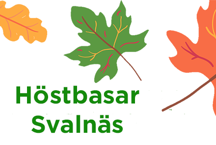 Höstbasar Svalnäs den 9 november
